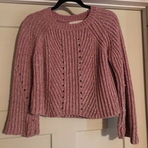 Crop sweater